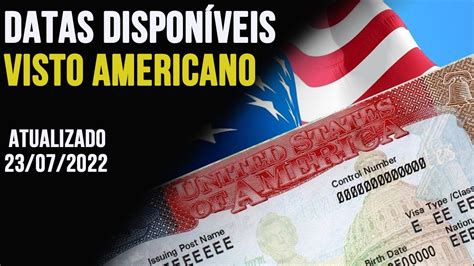 Agendamento Visto Americano Datas Disponíveis 2025 - Datas disponíveis agendamento visto americano ATUALIZADO 23.07 - YouTube