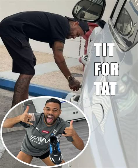 Neymar Slashes the Tires on Teammate's SUV in Retaliation for Shoe ...