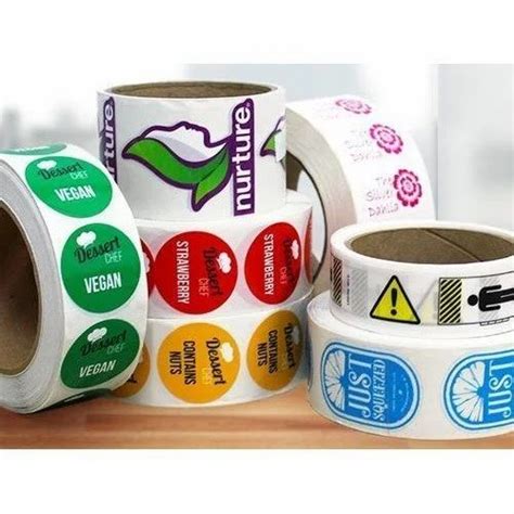 Chromo Pre Printed Barcode Label Packaging Type Roll At Rs Piece