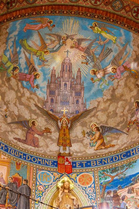 Inside Expiatory Church Of The Sacred Heart Of Jesus On Summit Of Mount