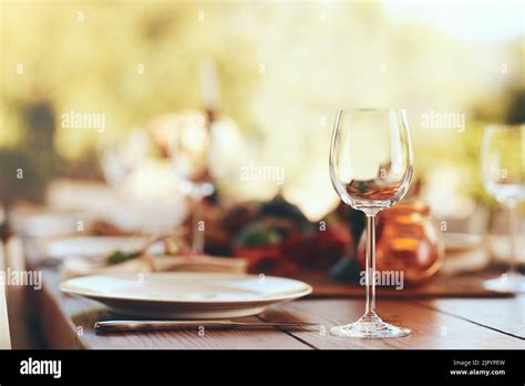 Its Time To Be Merry A Nicely Set Diner Table Stock Photo Alamy