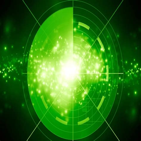 Green radar screen — Stock Photo © ellandar #36611167