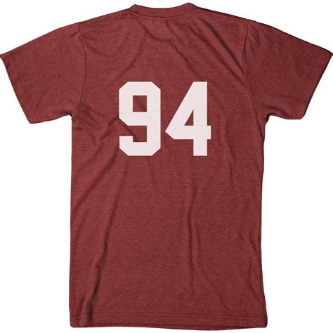 Standard Number 94 Modern T Shirt 6337 Jznovelty