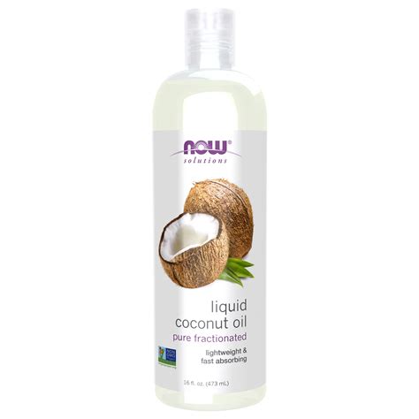 NOW Solutions Liquid Coconut Oil - Shop Essential Oils at H-E-B