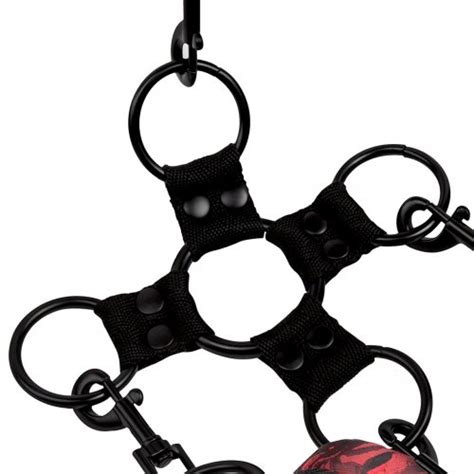 Secret Kisses Rosegasm Piece Hogtie Set With Blindfold Sex Toys At