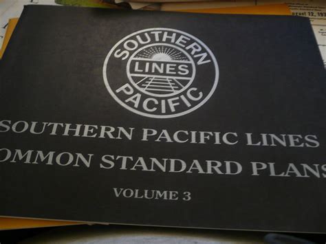 Southern Pacific Lines Common Standard Drawings Vol 3 Ebay