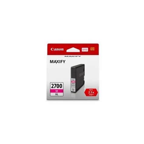 Canon PGI 2700 XL Magenta Ink Cartridge For Printer For Ribbon Rs