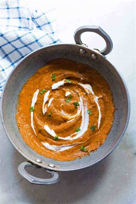 How To Make Indian Makhani Gravy Curry My Food Story