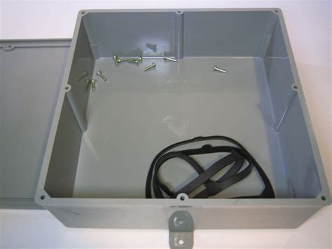 Cantex 12x12x4 Pvc Electrical Junction Box Great Shape Max Marine Electronics