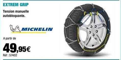 Promo Extrem Grip Michelin Chez Autobacs ICatalogue Fr