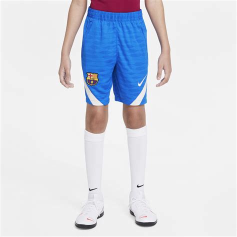 Short Entra Nement Junior Fc Barcelone Bleu Sur Foot Fr