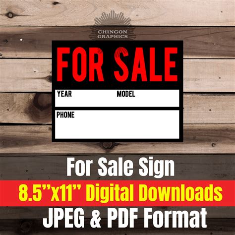 Free Free Printable For Sale By Owner Signs Download Free Free Printable For Sale By Owner