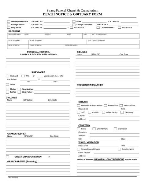 STRANG FUNERAL CHAPEL & CREMATORIUM, LTD. - Grayslake IL - Hours