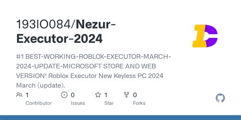 Github 193lo084nezur Executor 2024 1 Best Working Roblox Executor