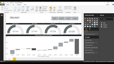 Demo Create A Simple Report With Ssas Tabular And Power Bi Desktop