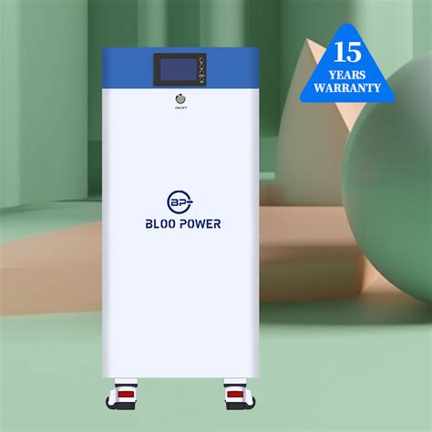 Bloopower Solar Charger Bank Long Life Fast Charging Phosphate Polymer