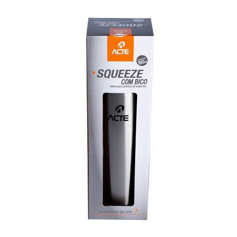 Squeeze Prata 900ml C16 Acte Sports