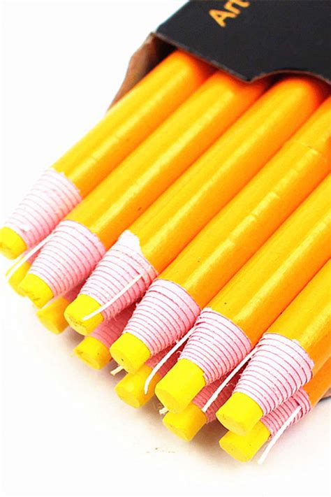 Tailors Chalk Pencil For Wig Caps Sewing 12 Pcs