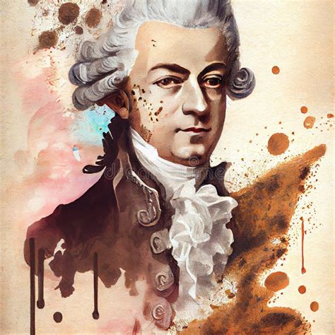 Dnepr Ukraine December 5 2022wolfgang Amadeus Mozart Is Depicted In