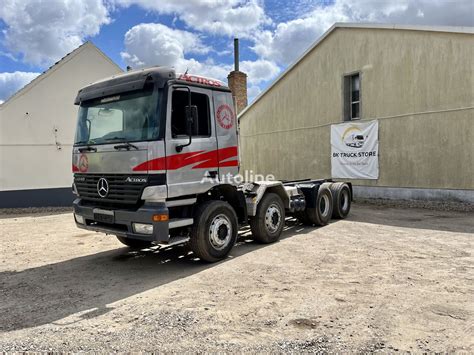 MERCEDES BENZ Actros 3243 Full Spring Big Axel Hook Lift Truck For