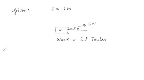 Solved A Body Moves A Distance Of 10 M Along A Straight Line Under The