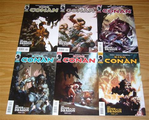 King Conan The Hour Of The Dragon 1 6 VF NM Complete Series Tim