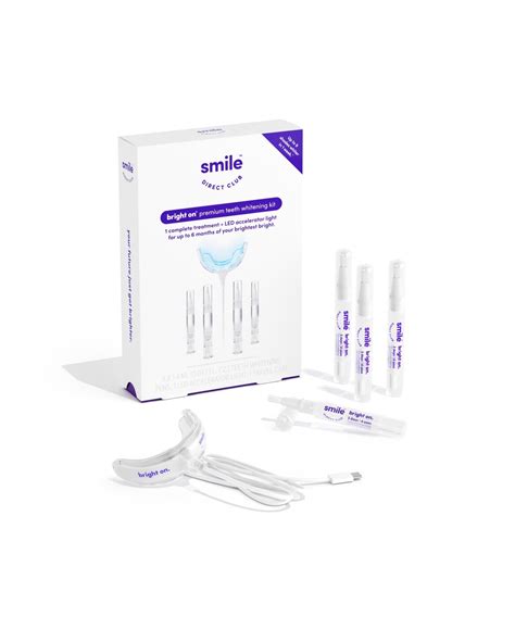 Buy Smile Direct Club Teeth Ning Kit With Led Light And Pack Gel Pens