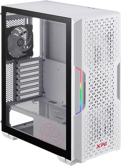 Gabinete Gamer Adata Xpg Starker Air White Mid Atx Gaming Point Tu