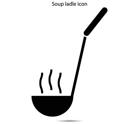 Soup Ladle Icon Vector Art At Vecteezy