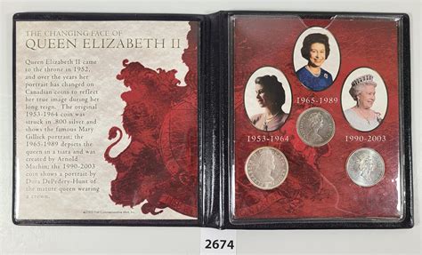 The Changing Faces Of Queen Elizabeth Coin Set