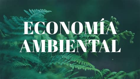 Economia Ambiental