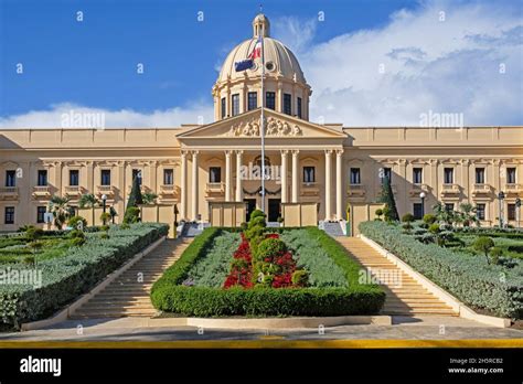 Neoclassical National Palace / Palacio Nacional in the capital city ...