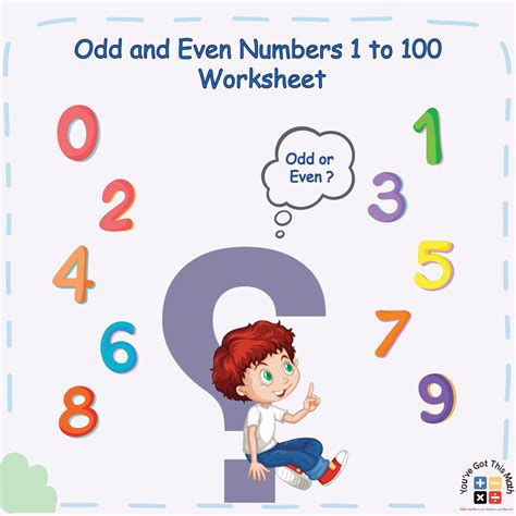 odd   numbers    worksheet  printable