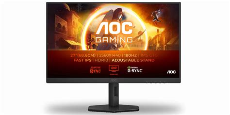 Review AOC Gaming Monitor Q27G4X Plunge Into Worlds Of Wonder And