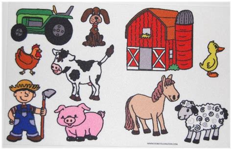 Old Macdonald Had A Farm Felt Board Set Flannel Board Etsy Canada