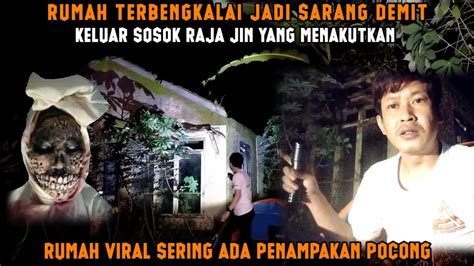 Horor Rumah Viral Sarang Demit Terlihat Jelas Sosok Pocong Wajahnya