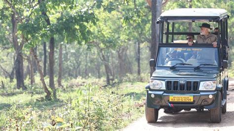 PM Modi Goes On Jungle Safari To Mark 50 Years Of Project Tiger