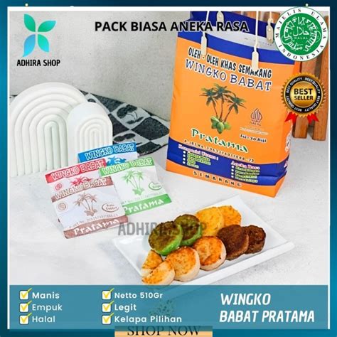 Jual Kue Wingko Babat Pratama Asli Semarang Kue Lembut Enak Legit Dus