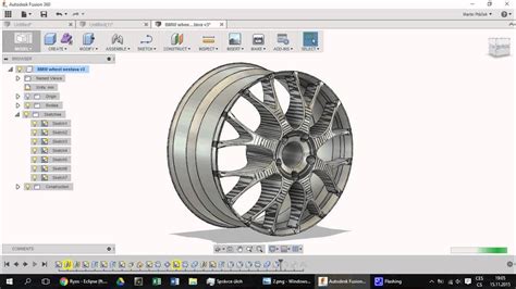 Autodesk Fusion 360 BMW Wheel YouTube