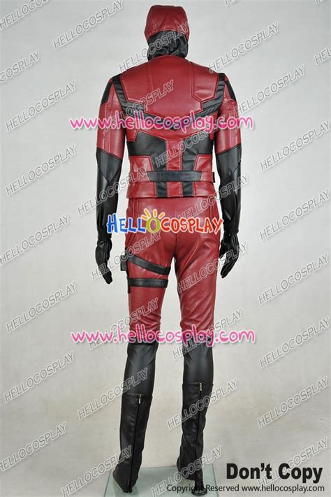 Daredevil Matthew Michael Matt Murdock Cosplay Costume Battle Uniform