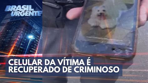 Gangue Da Pedrada Policiais Prendem Um Criminoso Brasil Urgente Youtube