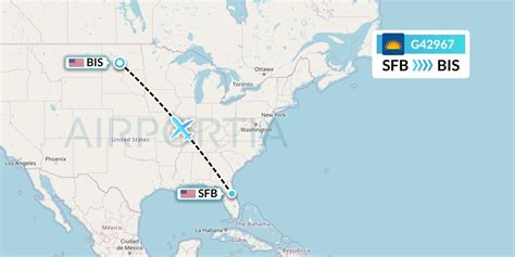 G42967 Flight Status Allegiant Air Orlando To Bismarck AAY2967
