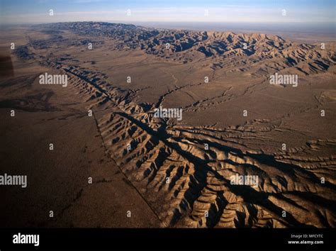 San Andreas Fault Satellite View