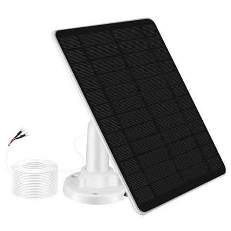 Solar Panel Charger Compatible with Ring Video Doorbell 3 and 4