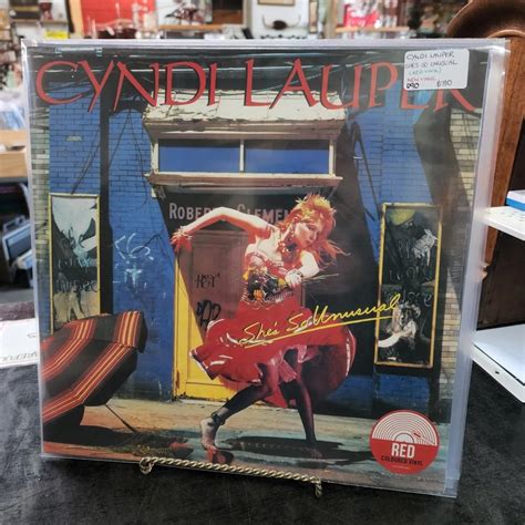 Cyndi Lauper She S So Unusual New Red Vinyl Store The Funky