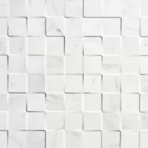 Mosaico Carrara Blanco Porcelain Tile Mosaico Collection By