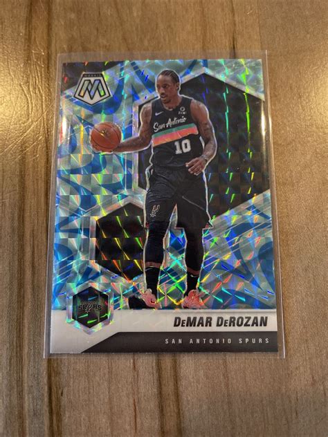 Mosaic Blue Reactive Prizm Demar Derozan Ebay