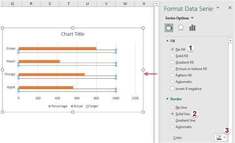 Crie um gráfico de barras de progresso no Excel