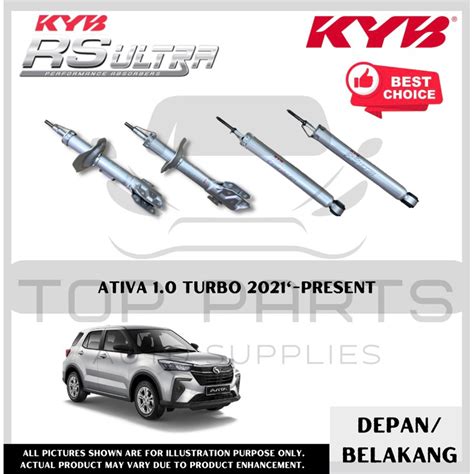 Original Kyb Perodua Ativa T Turbo Front Rear Set Kayaba Rs Ultra