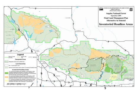 Angeles national forest map - Los Angeles national forest map ...